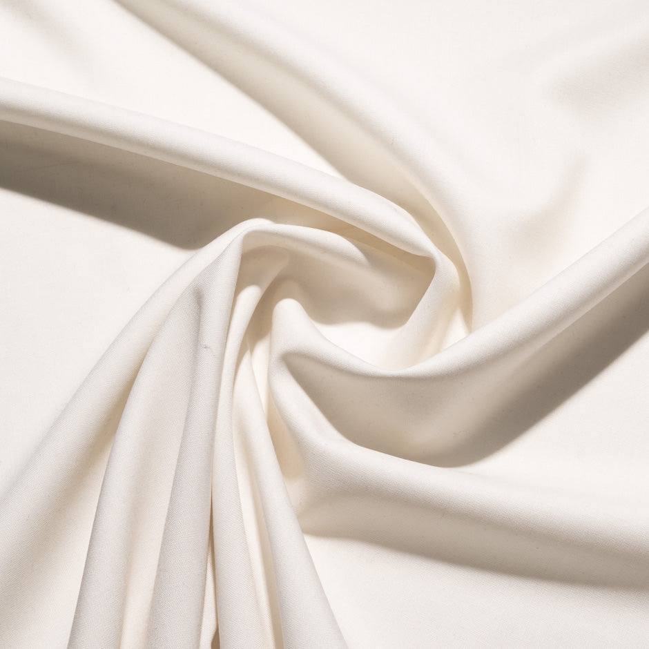 Ivory Feather Light Pure Cashmere Suiting