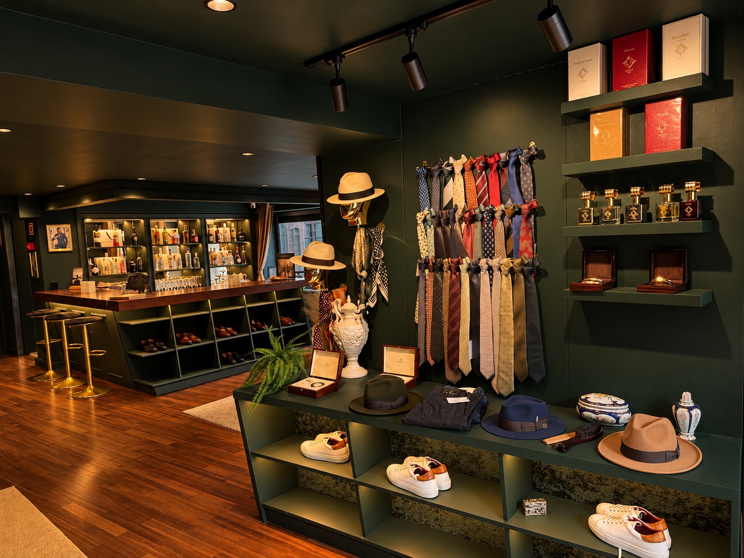 Accessories, fragrance and finishing details