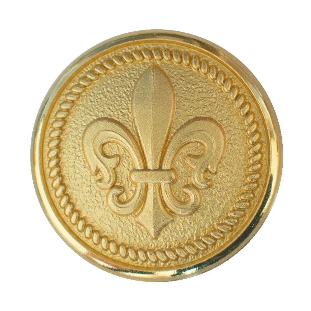 BUT 818 Fleur de Lys Gilt